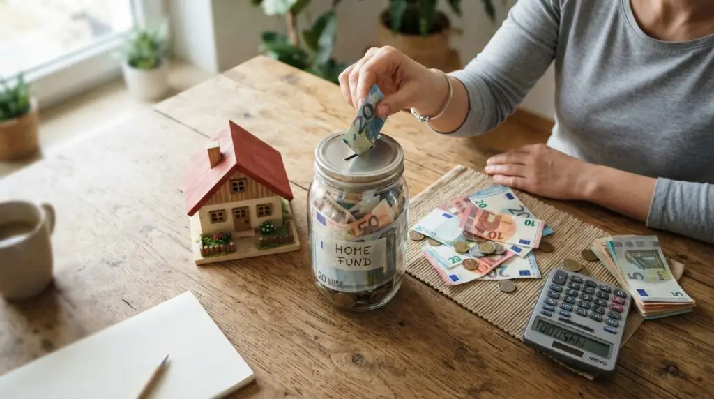 sparen voor een huis